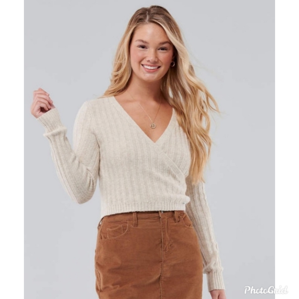 Hollister Wrap Sweater